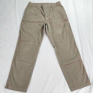 Ladies Levi’s Camp Pant Tan Corduroy size 16M